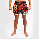 SHORT DE MUAY THAI VENUM GIANT CAMO - ROUGE/OR