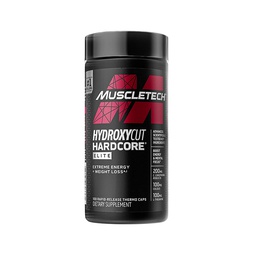 MUSCLETECH HYDROXYCUT HARDCORE ELITE 100 CAPS BRULEUR DE GRAISSE ENERGIE ET PERTE DE POIDS