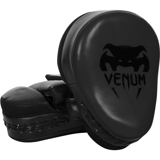 [VENUM-03052-114] VENUM ELITE MINI FOCUS MITTS - BLACK/BLACK (PAIR)