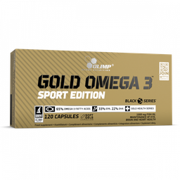 OLIMP SPORT NUTRITION GOLD OMEGA 3 SPORT EDITION - 120 CAPSULES