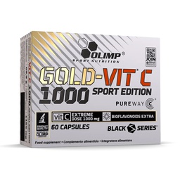 OLIMP SPORT NUTRITION GOLD-VIT C 1000 SPORT EDITION - 60 GÉLULES