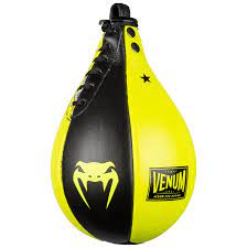 POIRE DE VITESSE VENUM &quot;SPEED BAG&quot; - NOIR/JAUNE FLUO